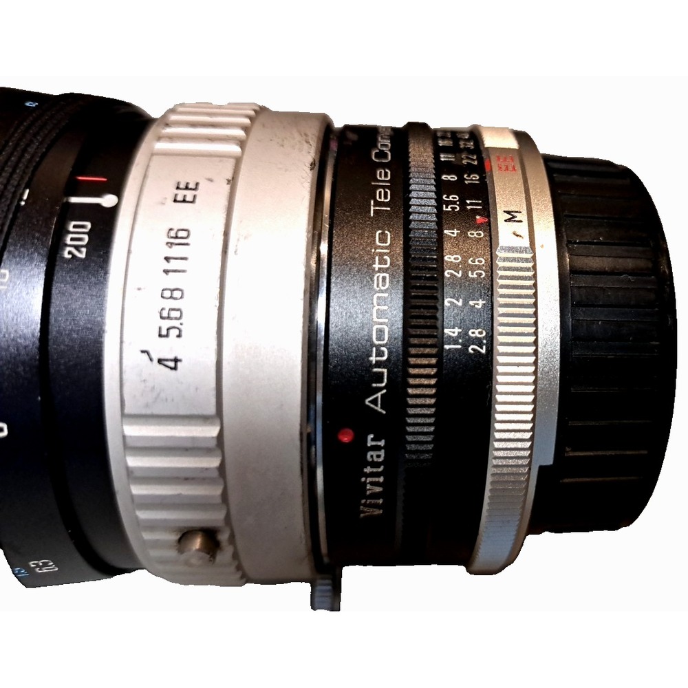 Hoya HMC 80-200mm f/4 Zoom Lens Pentax Mount Clean‎ Clear Lens 2 Caps
